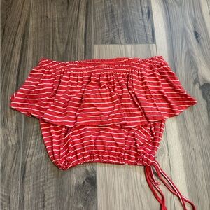 Abercrombie & Fitch Striped Tube Top